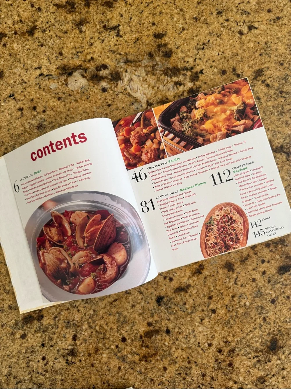 Community Cookbook  Casual Suppers Recipes hardcover book